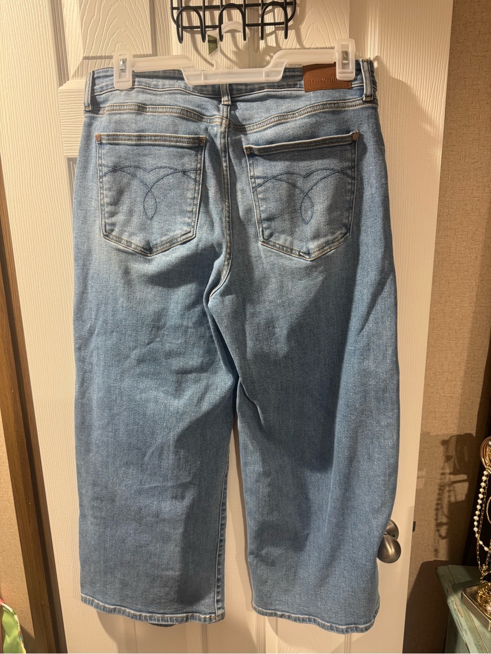 Judy Blue Jeans - 14W - Worn ONCE! Light Blue Women's Wide Leg Jeans